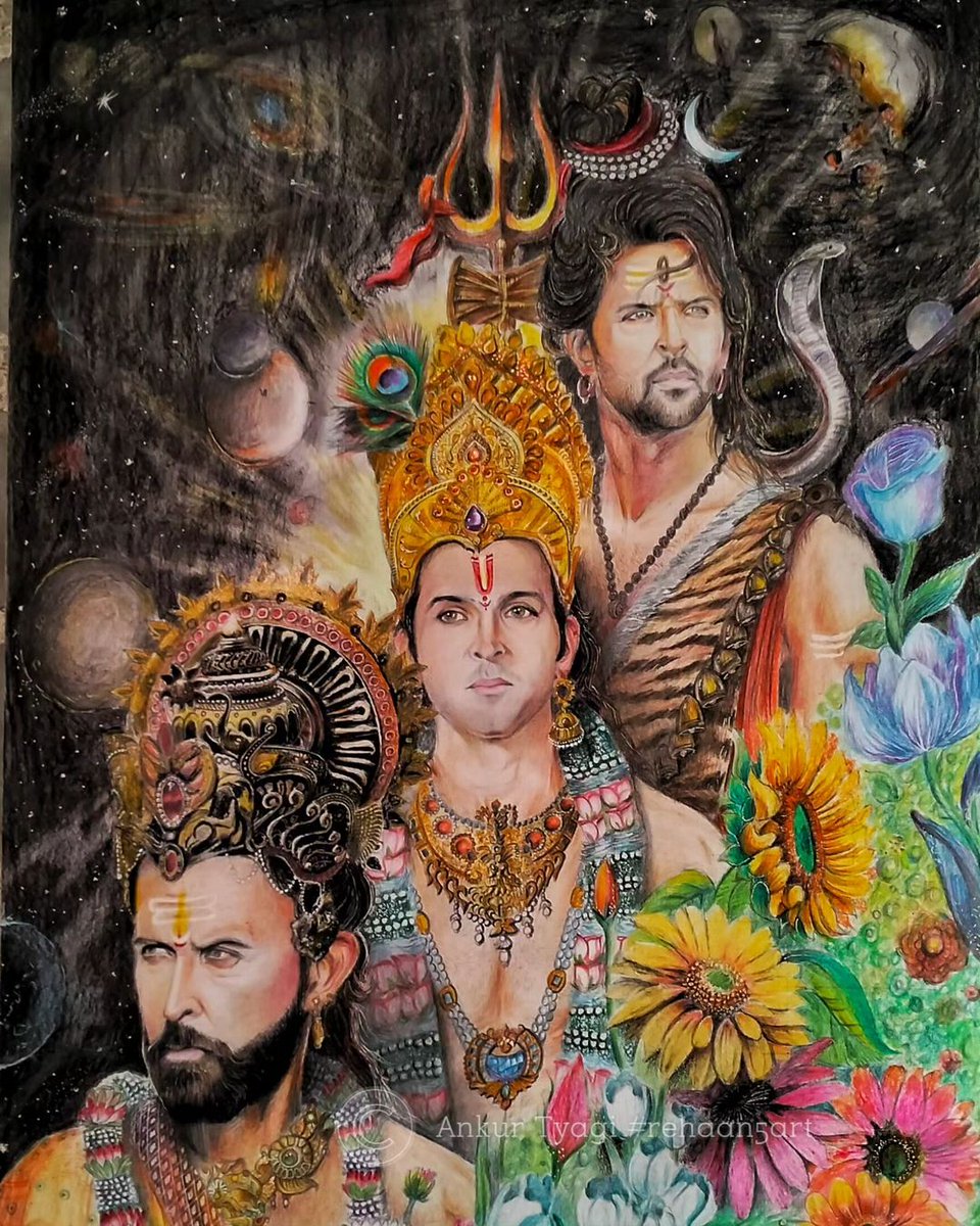 Hrithik Roshan As TRIDEV ✨️❤️ By Ankur Tyagi 👏
@iHrithik
@HrithikRules
@RakeshRoshan_N

 #HrithikRoshan #hrithikroshanfanclub #teamhrithik #HrithikRoshanFans #tridev #God #Brahma #Vishnu #Shiva #hrithik