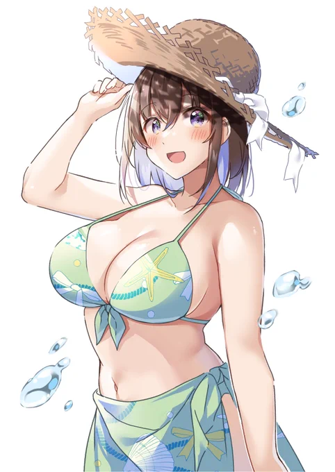 麦わら帽子はわわちゃん