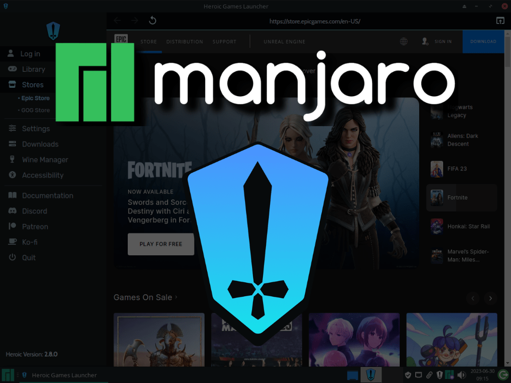 LinuxCapable's tweet photo. Heroic Games Launcher has carved its place among gaming platforms, learn how to install this launcher on Manjaro Linux #manjaro #manjarolinux #linux #linuxtips #linuxgaming #linuxgamers #heroicgames #software #opensource #archlinux
https://t.co/JGRm4rGohC https://t.co/LvLxwgG3sH