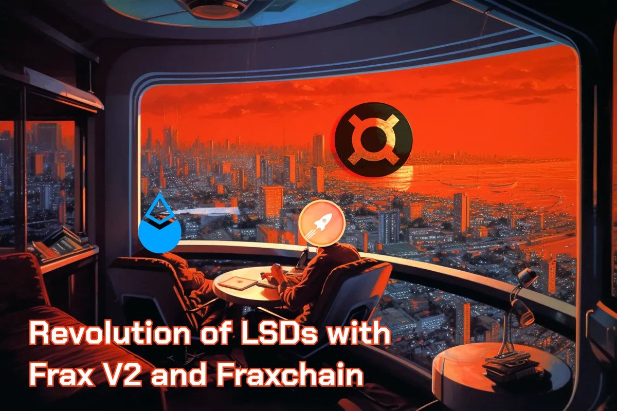 The LSDFi world will never be the same!

With the recent development of <a href="/fraxfinance/">Frax Finance ¤⛓️¤</a> V2 and L2 Fraxchain, we have a new leader in the space 🐳

Let's see where the gains take us 🧵👇