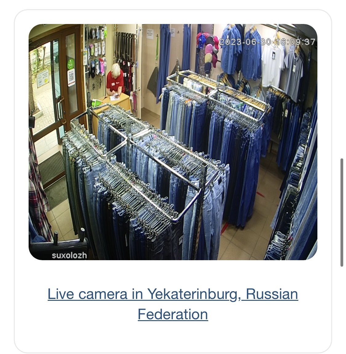 Live Cameras: Russian Federation
insecam.org/en/bycountry/R…