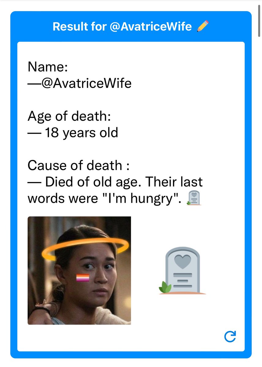 AvatriceWife's tweet photo. Well,that’s not what I expected,but at least I will be dead before I turn 19 (that’s in 15 days) https://t.co/5LmJ7bupTI