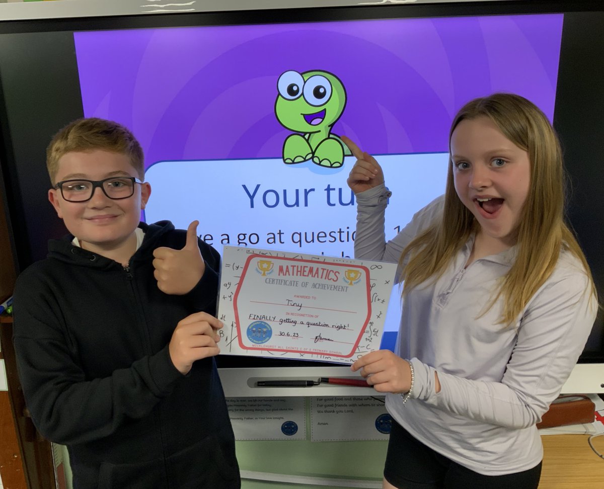 Micklehurst All Saints School (@micklehurst_a_s) on Twitter photo Year 5 gave Tiny the Maths star of the week as he finally got something right ๐ย โญ๏ธ <a href="/WhiteRoseEd/">White Rose Education</a> Year 5 gave Tiny the Maths star of the week as he finally got something right ๐ย โญ๏ธ <a href="/WhiteRoseEd/">White Rose Education</a>