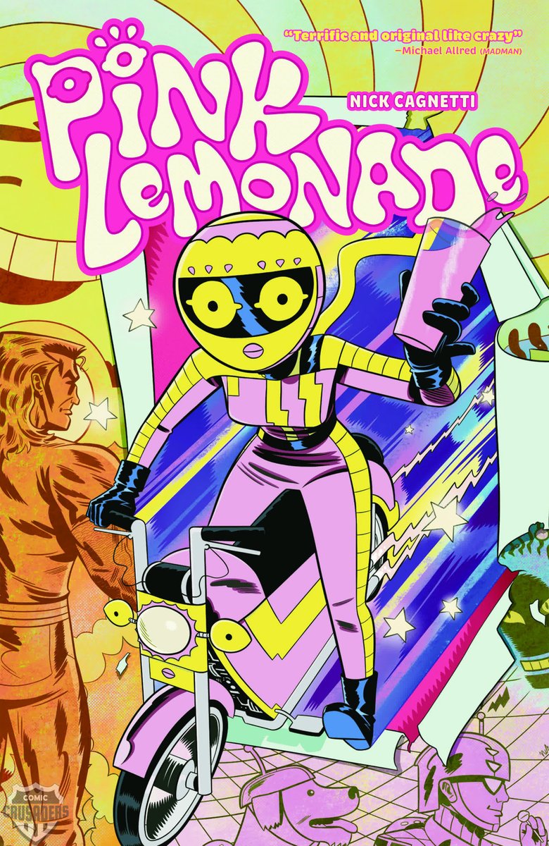 ComicCrusaders's tweet image. #PREVIEW: Pink Lemonade by #NickCagnetti (@Ncags) from @OniPress. #comics #comicbooks ow.ly/2uYK50P1iUn