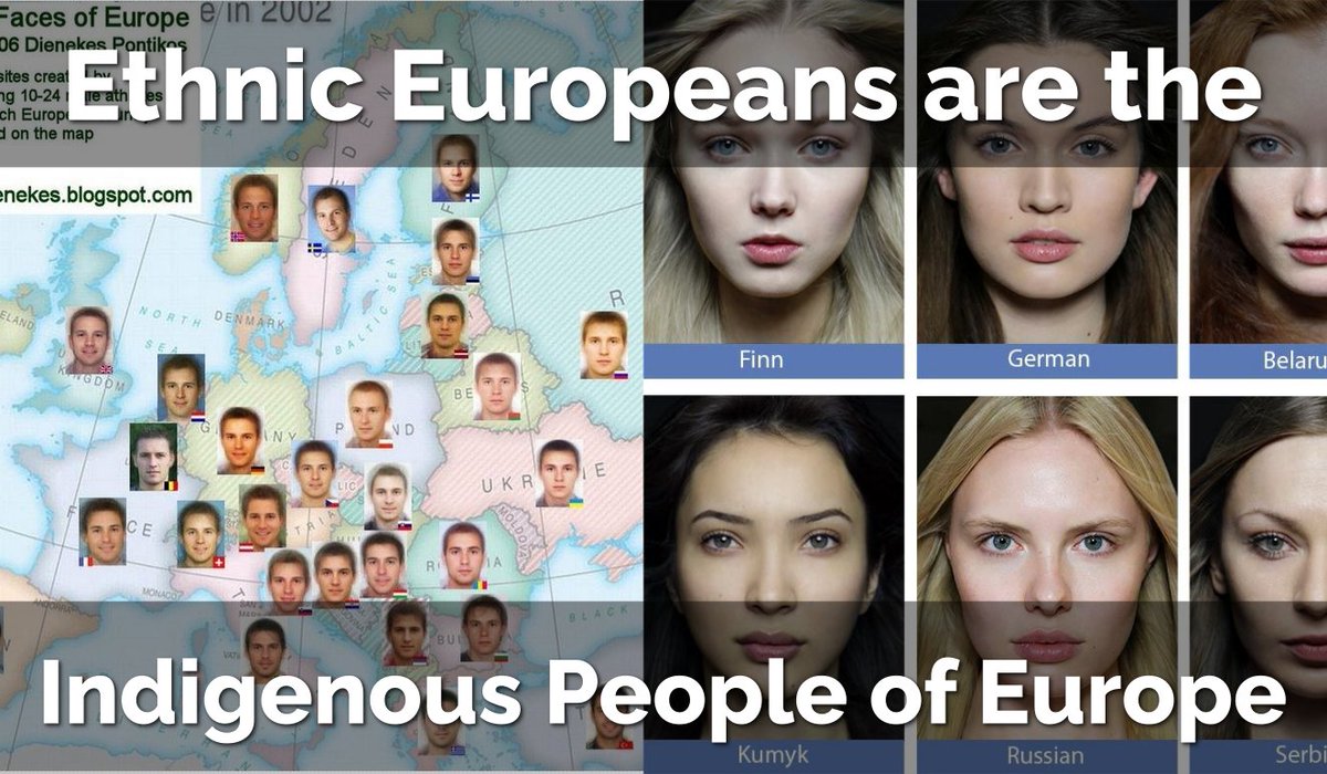 #EthnicEuropeans are the #Indigenous peoples of Europe. Globalist neocolonials may squat in our countries but they will NEVER be British, Irish, German, Swedish etc. ##Europe4Europeans