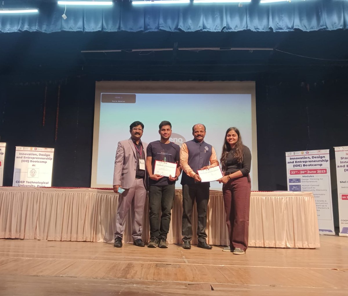 ginni_jain16's tweet photo. Feeling so honoured to get this opportunity to attend #Idebootcamp23 https://t.co/9OTsAZfduN