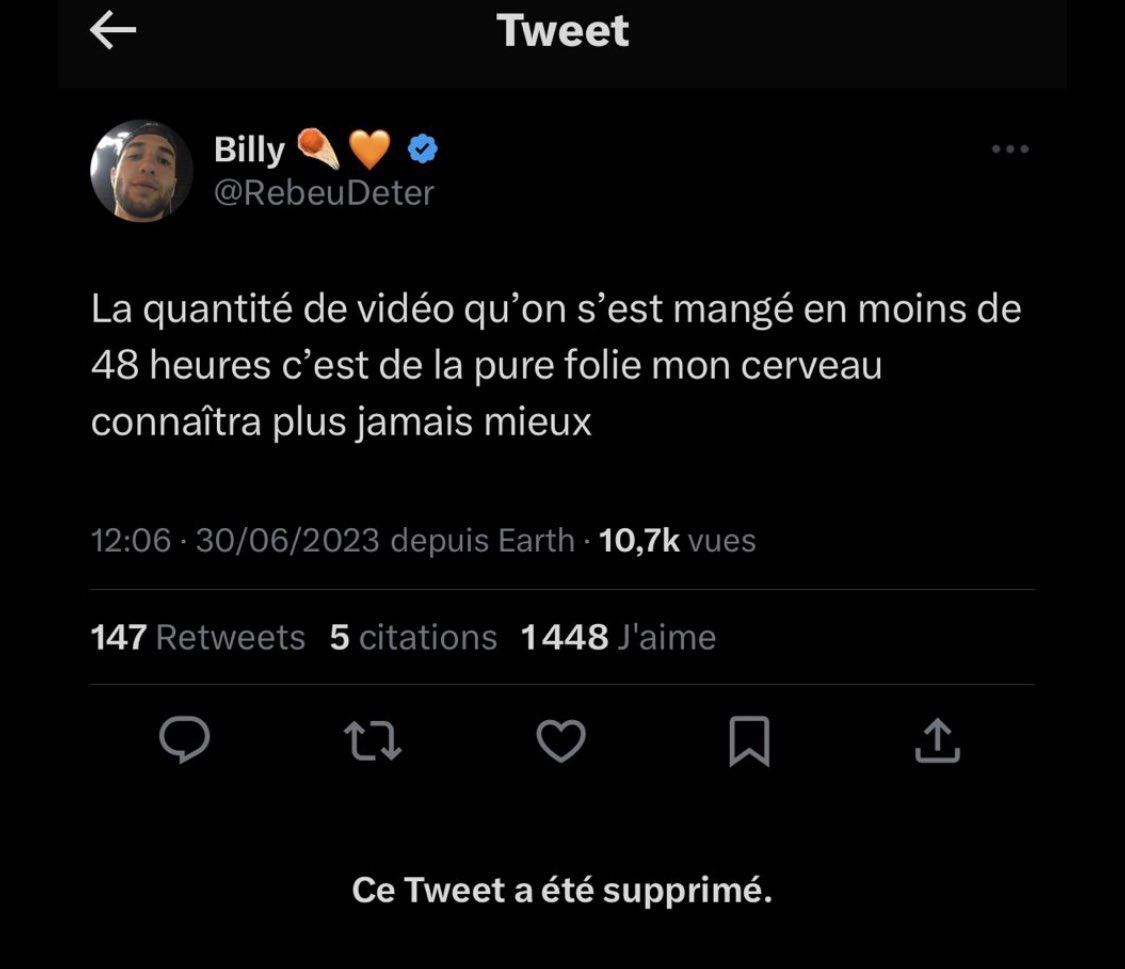 Ce mec doit être boycotté au plus vite. Espèce de sombre merde <a href="/RebeuDeter/">Billy ☄️🧡</a>