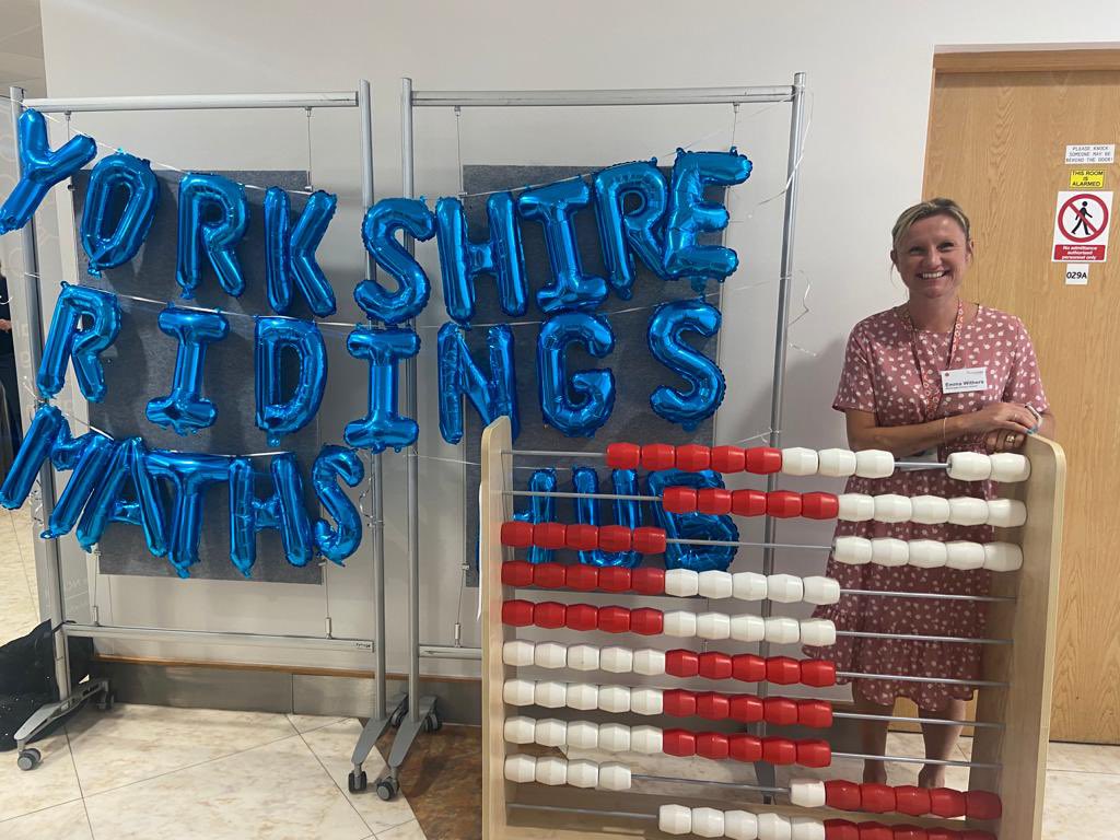 Some of our #MartongateTeam are attending a fabulous training event hosted by <a href="/YRMathshub/">YR Maths Hub</a>. Look at this fabulous 100 bead mobile counting frame, doesn’t it look an incredible resource to support learning. #YRSummerConf  <a href="/Martongate_Sch/">Martongate Primary</a>