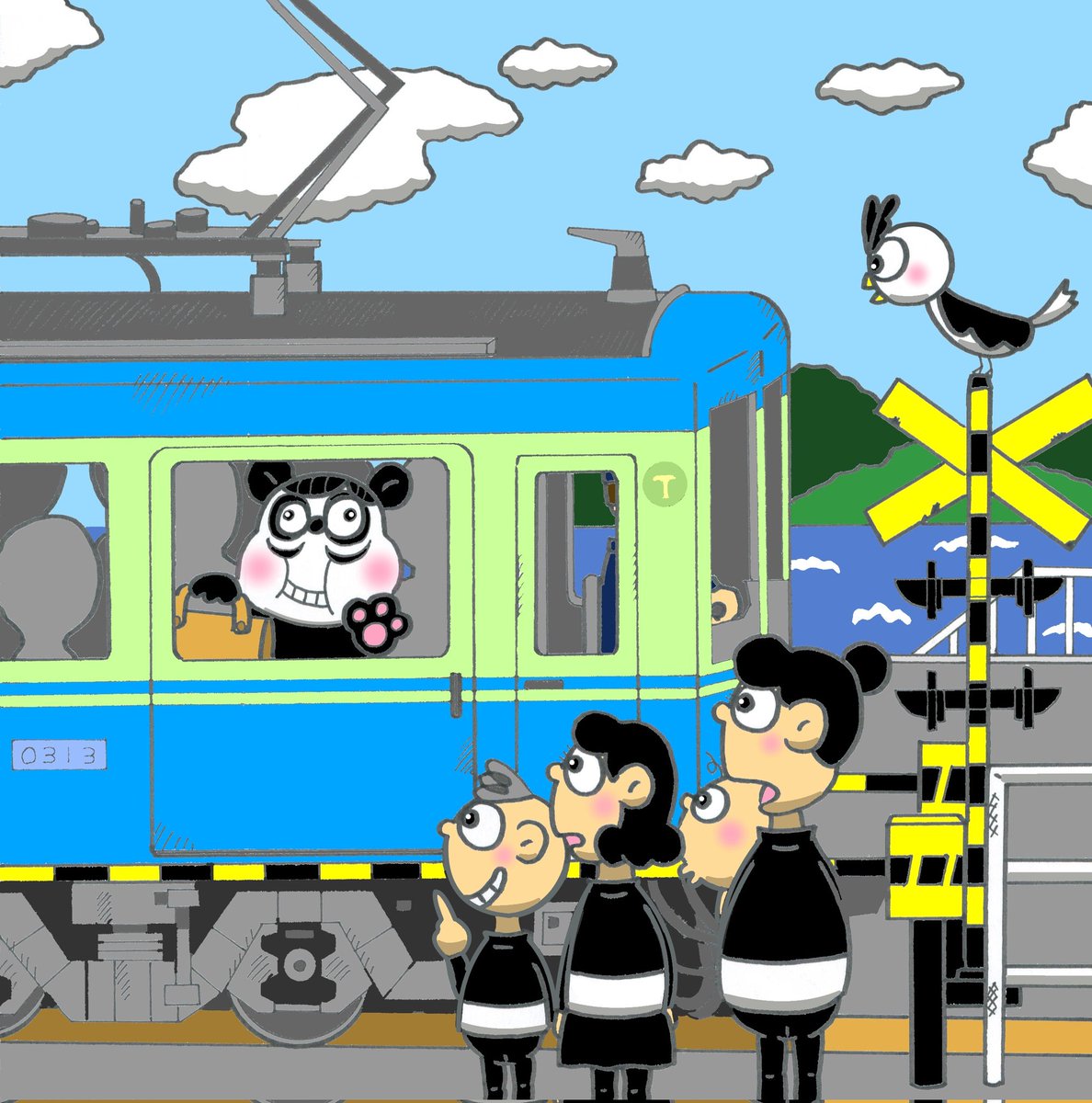 Panda___Panda_'s tweet photo. PANDA!PANDA? #panda #Animal #bear #Cat #cute #kawaii #love #illustration #Illustrator #art #artist #cartoon #comic #manga #animation #drawings #family #Life #熊猫 #漫画 #絵 #イラスト #イラストレーター #パンダ #クマ #猫 #かわいい #家族 #TRAIN https://t.co/9qhRJQkBqw