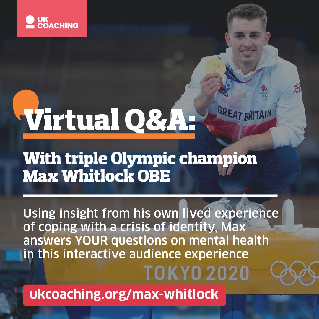 Sporting icons are human too, and as vulnerable as anyone else to experiencing poor mental health

This #WorldWellbeingWeek, ask gymnast Max Whitlock about this key pillar of duty to care in our exclusive Virtual Q&A Experience ⤵️ 

bit.ly/3Ph0Skh