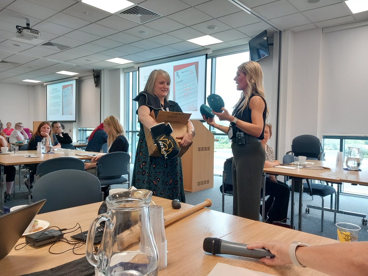 Inspiring presentation by Caroline Tweedie (@CarolineTweedi) about prescribing a positive lifestyle for #BreastCancer patients at the @NorthumbriaNHS Cancer Prehabilitation event - so many innovative ideas! @NorthernCancer @NHSEngland #Cancer #CancerPrehab #TeamNorthumbria