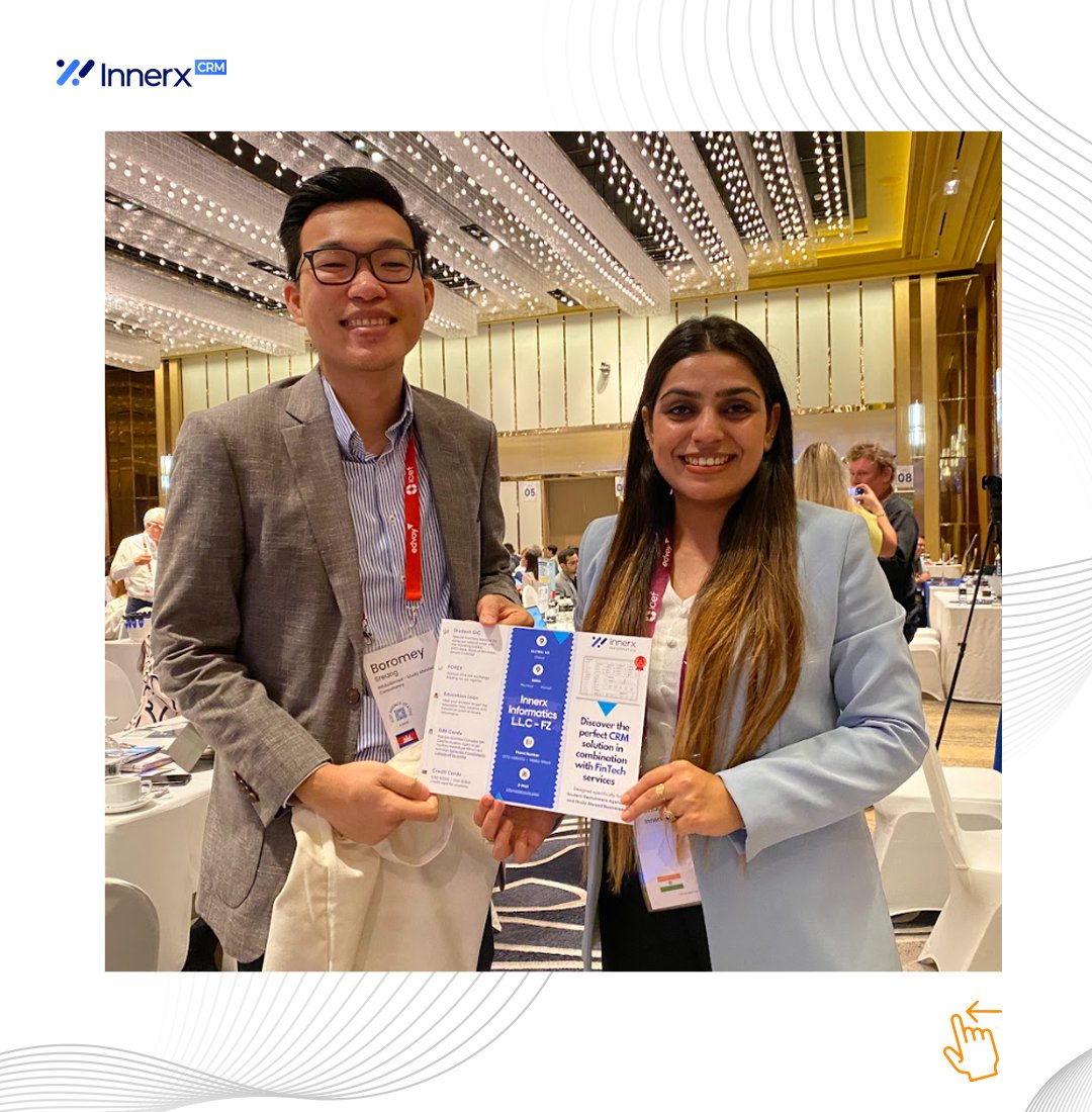 InnerxCRM's tweet image. Let&apos;s have a sneak peek at Day 2 of Innerx CRM at ICEF Asia 👀

#innerxcrm #CRMforSmallBusiness #VisaApplications #ImmigrationSupport #CRMSoftware #VisaProcessing #ClientRetention #innerxinvietnam #vietnam #icef #icefasia #asia #marketevent #event #day1 #newpossibilities