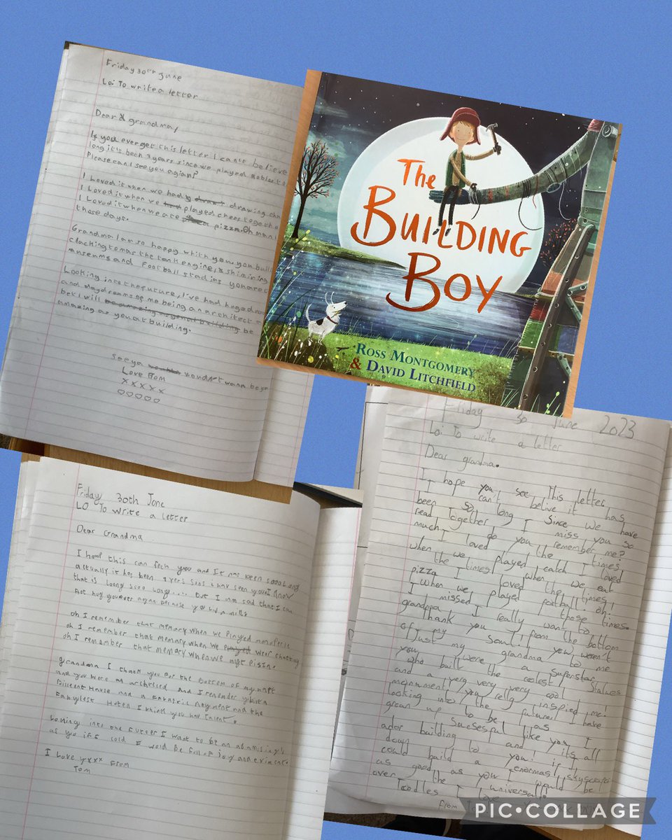 Today we concluded our writing based on The Building Boy by writing a letter to Grandma, thanking her for inspiring us to follow in her footsteps as an architect. I was blown away by the quality of everyone’s writing!! @ololprimary_HT #EnglishOLOL #MakeADifference