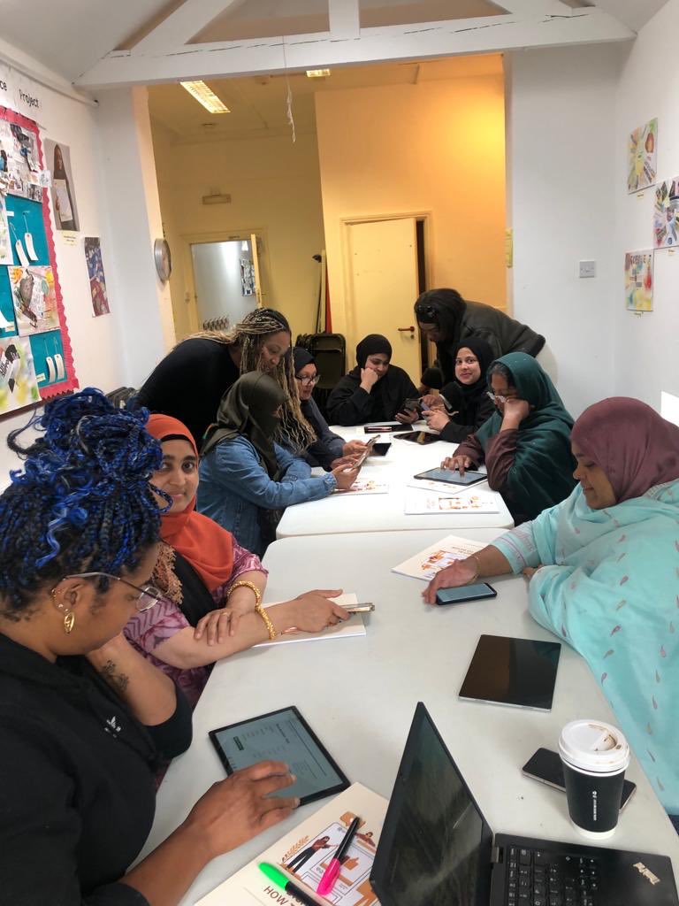 Some more digital sessions have begun with The Beginning Group today. 💻🖥️