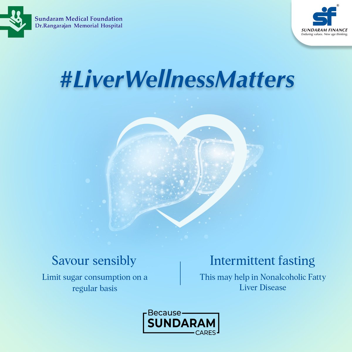 A healthy liver is vital for overall well-being. Protect it with healthy habits and mindful choices. Stay active for a healthier liver and overall wellness.

#liverhealth #healthyliver #liverhealthmatters