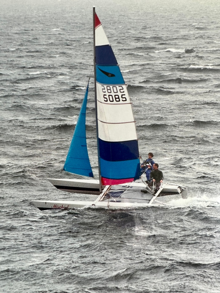 The Guernsey Sailing Regatta kicks off today but SHHH! If you mention it too loudly in the Crewdentials office 'Captain' Dan is going to start spinning out his story about winning the Junior Regatta in 1994 - glory days picture attached... You've been warned! #guernsey #maritime