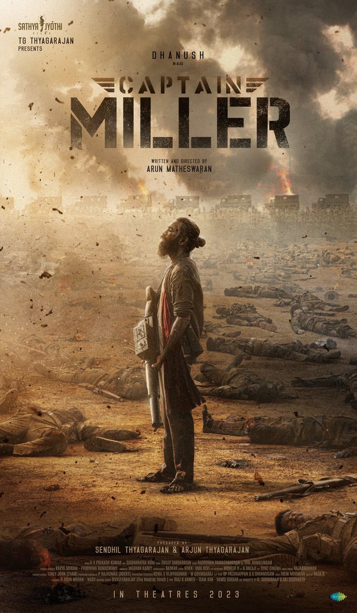 Captain Miller First look ! Respect is freedom