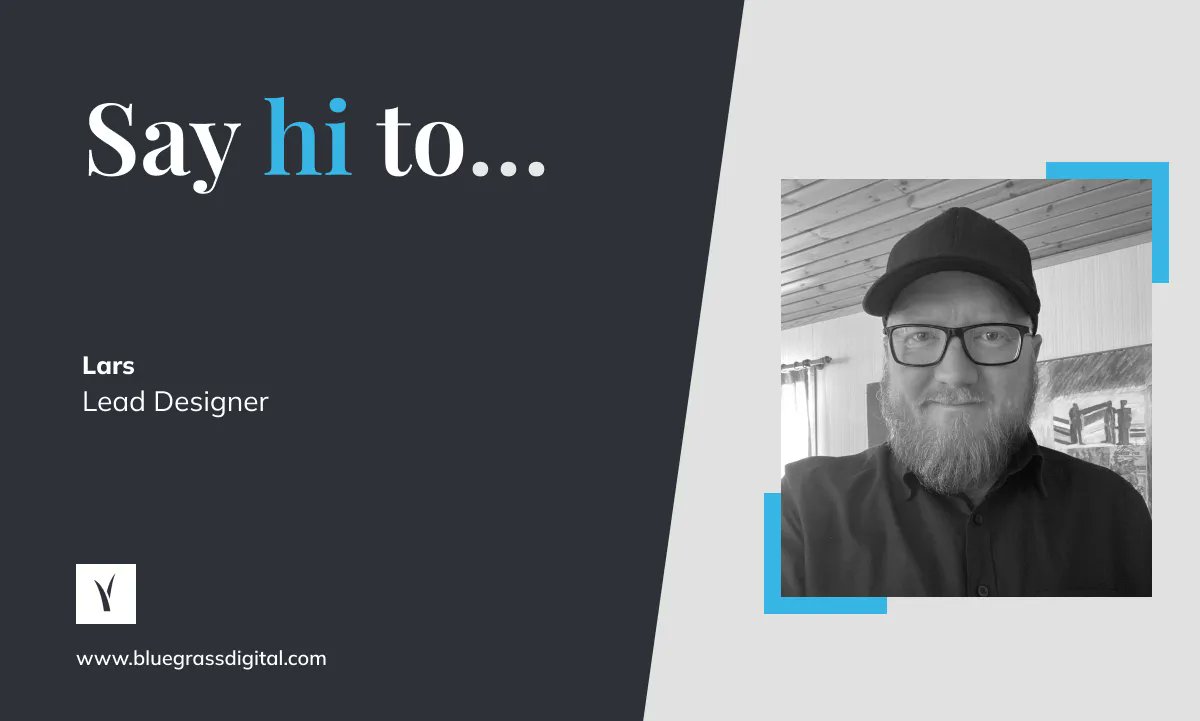 Meet Lars, the visionary Lead Designer at Bluegrass Digital

With a keen eye for detail and a passion for user-centered design. Lars brings creativity and expertise to every project.

#MeetTheTeam #BluegrassDigital