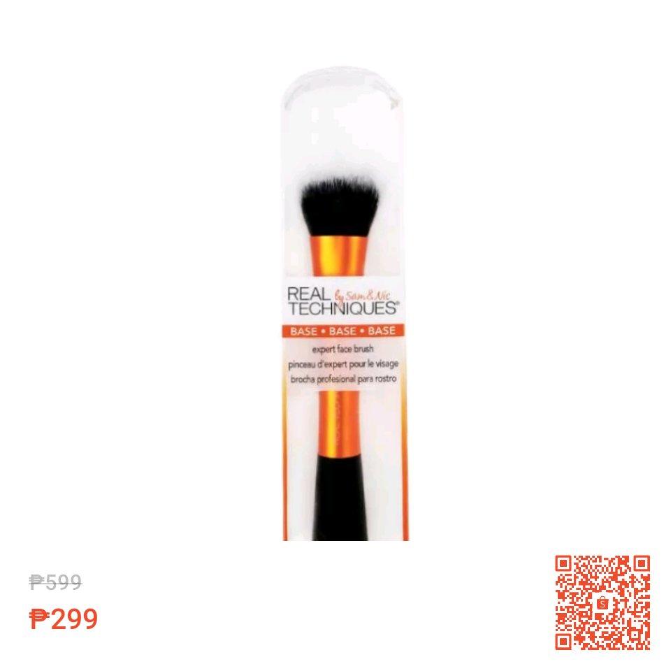 I'm selling REAL TECHNIQUES Expert Face Brush by Sam & Nic at 50% off! ₱299 only. Get it on Shopee now! shope.ee/6Ka7x3o4jA?sha… #ShopeePH