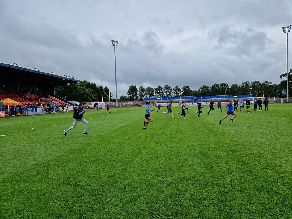 activestirling1's tweet photo. 1st event underway with the 100m sprint
True grit on display from the runners
#ActiveStirling #FVRCOlympics #MakingRecoveryVisible #ReducingTheStigma #RecoveryIsPossible
@StirlingCouncil
@thepeakstirling
@FVrcvrycmmnty
@scotgov
@NHSForthValley
@RecoveryScot https://t.co/2rmkL9yQgs