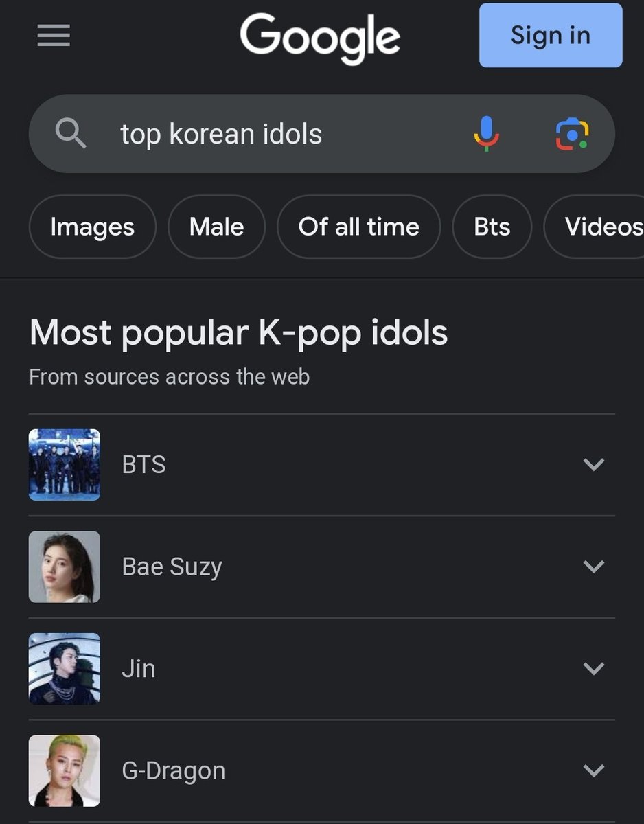 MOST POPULAR IDOLS ARE:

KIM SEOKJIN
BAE SUZY
G DRAGON 
JUNGKOOK 
#방탄소년단진 #BTSJIN #BTS