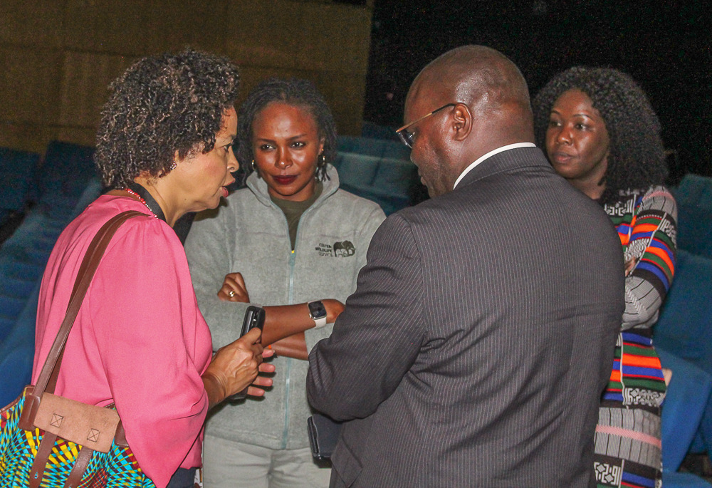 Earlier this morning, KWS Ag. DG Dr. @ErustusKanga accompanied the PS State Department of Wildlife @PSMuseiya for the Launch of Wildscreen Festival 2023 at Alliance Francaise, Nairobi. The two-day festival aims to celebrate and elevate the African Filmmaking Industry. #WSFN23