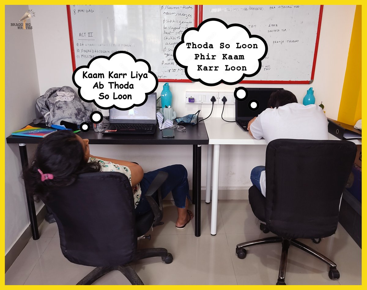 Braggingwrites_'s tweet photo. The Dream Team after a long day’s work.

#BraggingWrites #Childrensanimation #scriptwriters #animationscriptwriting #animation https://t.co/SEaJEYirSW