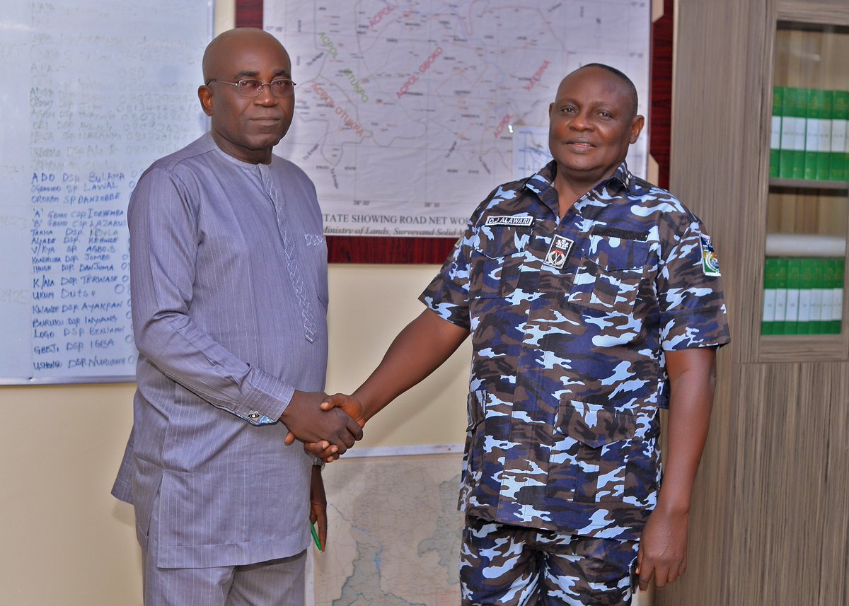 BIRS Ag. Chairman, Emmanuel Agema visits Commissioner of Police, seeks collaboration with the  Nigerian Police for sustained support to effectively achieve the mandate of generating optimum revenue for the state. https://t.co/cV8Z9Lknq6