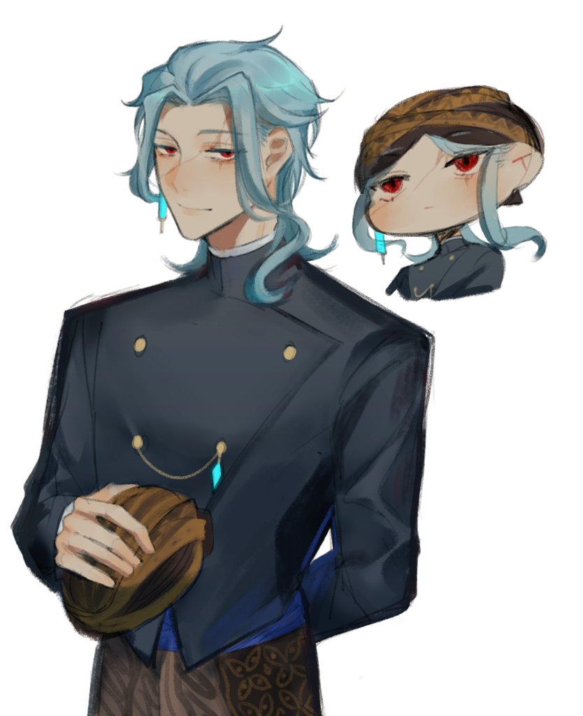 Man kinda wonky my hand hurt mid drawing but anw, mas dodit hhannagahshajsh....

#dottore #GenshinImpact