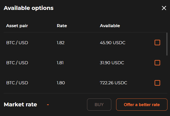 Hot competition on the sell side for Options!🔥 

This option was offering a 40% upside 48 hours ago, now you can get 82% on $BTC being up in 15 mins:

beta.foxify.trade

#options #foxify #beta #bitcoin #btc #arbitrum #trading