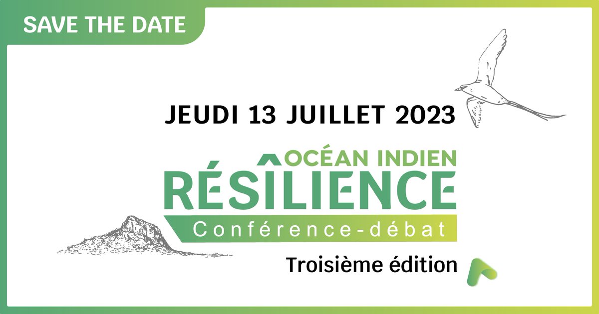 📢 A venir la 3ème Conférence-débat du cycle Résiliences océan Indien sur l'agriculture durable! Elle se tiendra le 13 juillet 2023 à 9h00 à la Chambre de commerce et d'industrie d'Antananarivo en partenariat avec la Fédération des CCI de Madagascar.
#agriculture #oceanIndien