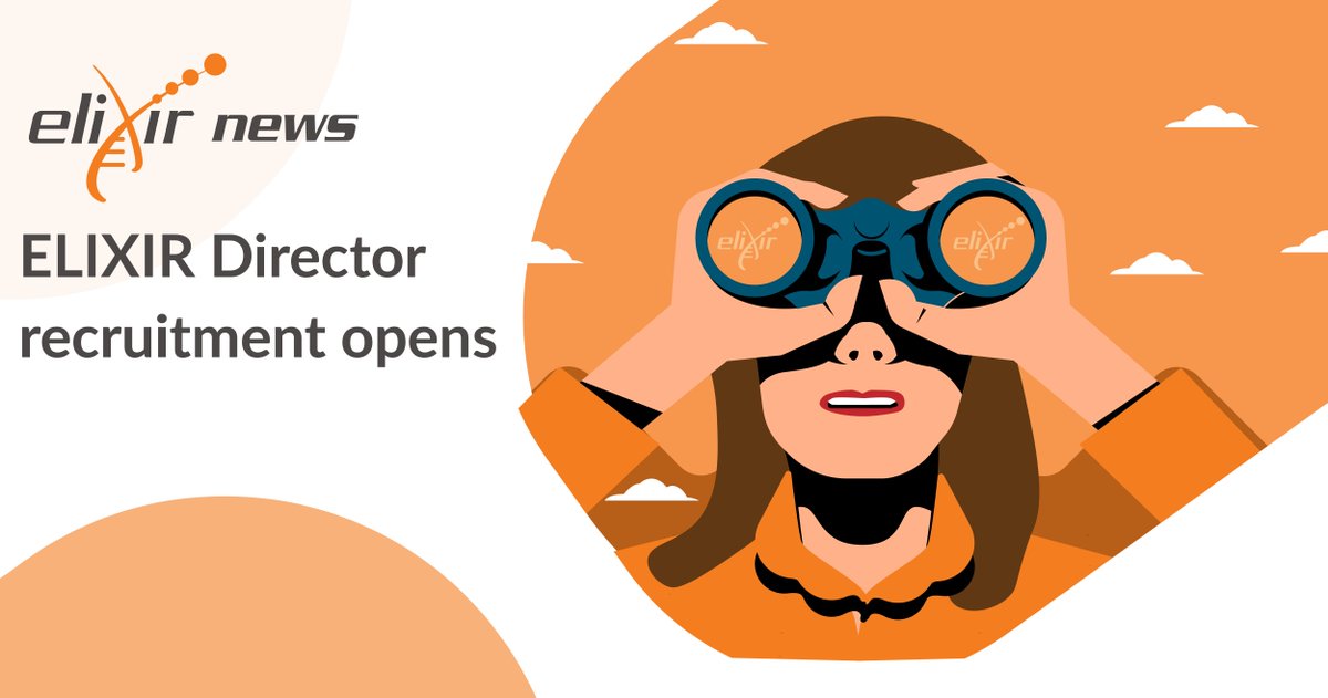 📣 The position of #ELIXIR Director is open for applications! The process will be overseen by a Director Search Committee on behalf of the ELIXIR Board. ⚠️ The deadline for applications is 9 am BST on 7 August 2023. More information: elixir-europe.org/news/director-… #hiring