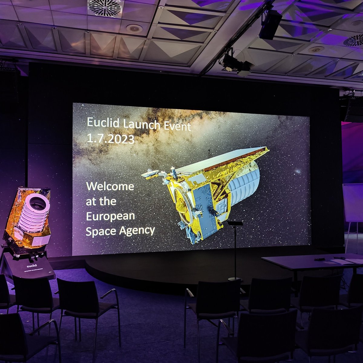 Marco Bonici (@marcobonici) on Twitter photo Preparing for Euclid Launch Event...it's incredibile this is getting real! <a href="/guadalupecah/">Guadalupe Cañas-Herrera</a> @AlkistisPou <a href="/ESA_Euclid/">ESA's Euclid mission</a> Preparing for Euclid Launch Event...it's incredibile this is getting real! <a href="/guadalupecah/">Guadalupe Cañas-Herrera</a> @AlkistisPou <a href="/ESA_Euclid/">ESA's Euclid mission</a>