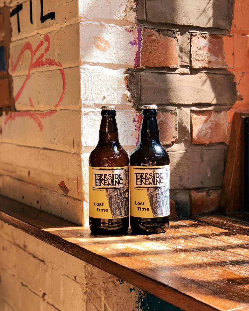 After a wheat beer? We’ve got a lovely one in bottle from <a href="/Torrside/">Torrside Brewing</a>!

Lost Time ~ A 5% zesty, light &amp; versatile American wheat beer judiciously hopped with Bobek &amp; Cascade. Pair with Buffalo wings from <a href="/Mummas_Chicken/">Mumma's Fried Chicken</a> or a Caesar salad from <a href="/Honest_Crust/">HCSourdoughPizza</a> 👌