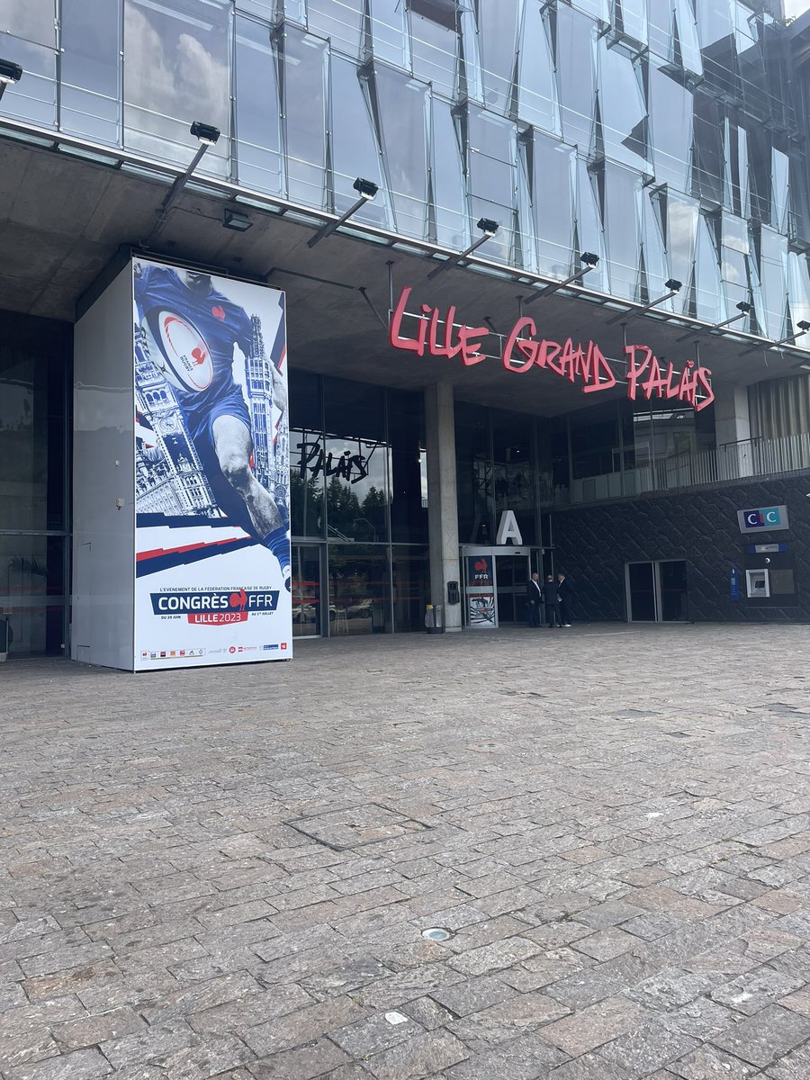 Nous sommes aujourd’hui à Lille pour le congrès et l’assemblée générale de <a href="/FranceRugby/">France Rugby</a> #projetassociatif @engagement