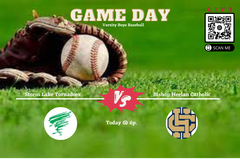 State210's tweet image. High School Baseball
Storm Lake vs. Bishop Heelan Catholic
Tornadoes @ Crusaders
🕐Today @ 6p.
🎦 Live Stream : bit.ly/43gWQft
Game Details: Briar Cliff University

@BHCS_Athletics @BishopHeelanSch  @HeelanPride @BleekerJaron @AndyOsborne7