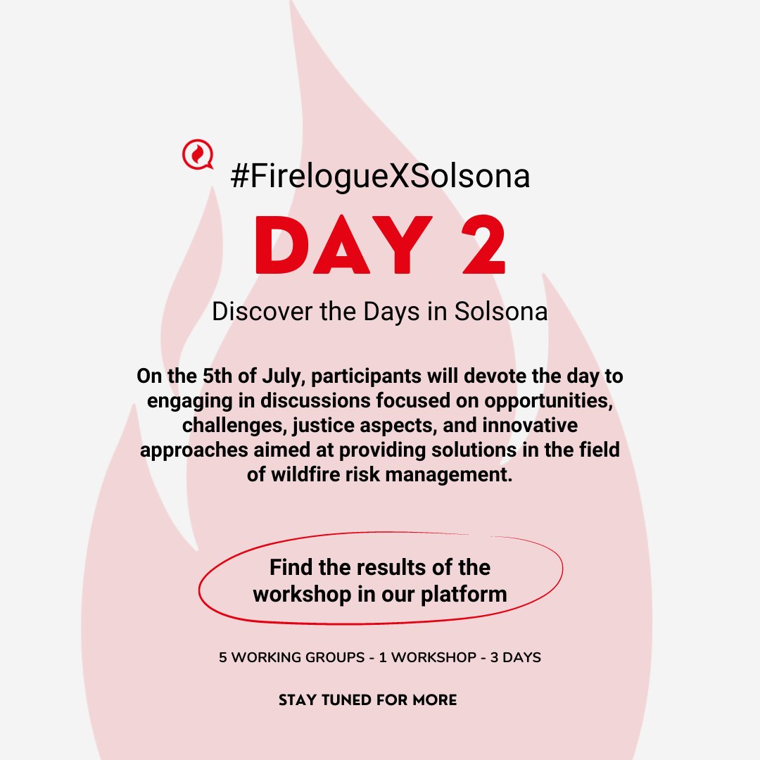 firelogue's tweet photo. 🗓️ Save the dates and stay tuned!   

 🤝Next Week  #Firelogue's Workshop in Solsona; The Working Groups will explore new learning fields and explore new solutions.  

Here's a glimpse of Day 2, 5th of July, 2023!  https://t.co/gFhqaMNUfd https://t.co/BSXzHkxT5w