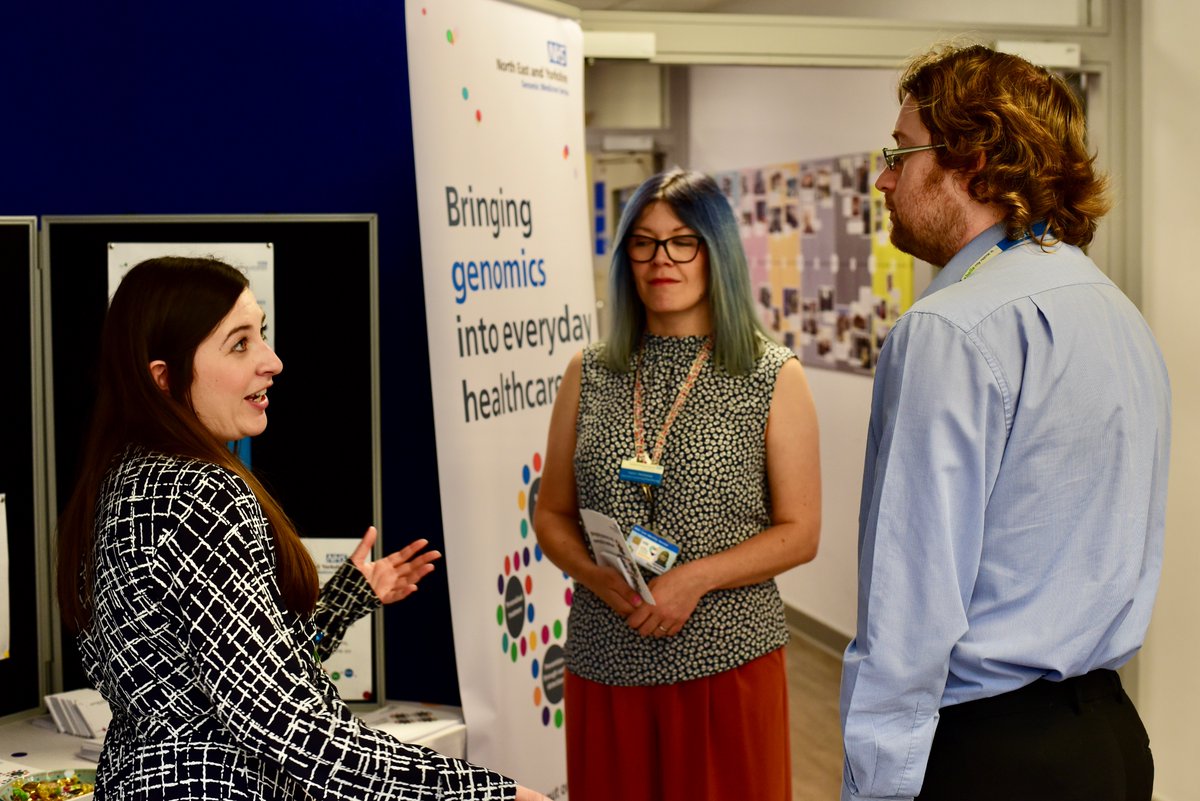 NEYGenomics's tweet photo. We've been busy, busy, busy with the #genomicsconversations at @YSTeachingNHSare  

If you've not said hello yet, don't be a stranger, come over for a friendly chat about the work we’re doing to embed #genomics into primary care! https://t.co/Mqk1r9bK8u