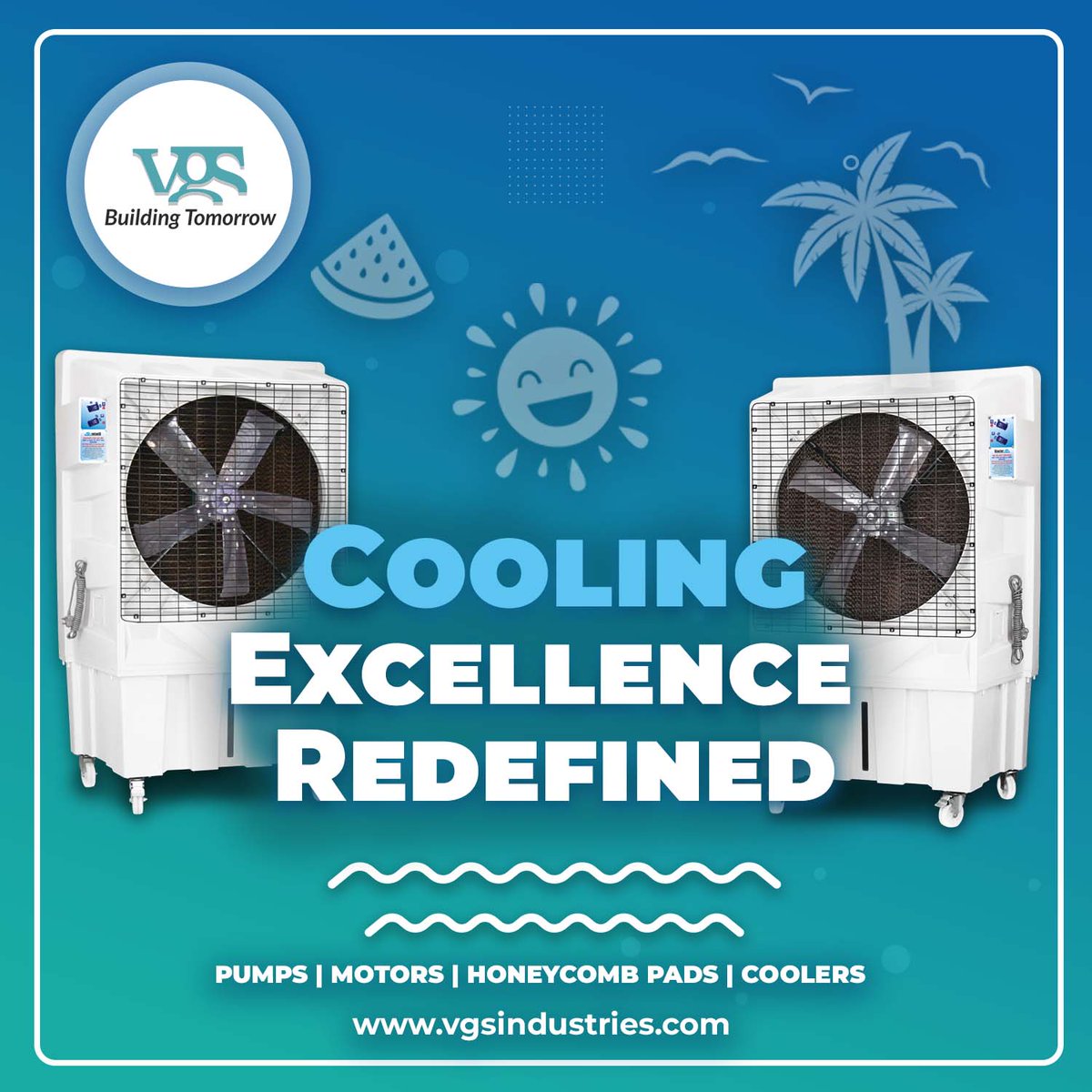 Your Reliable Partner in Cooling Solutions: VGS Industries.

vgsindustries.com  

#aircooler #cooler #coolerprice #coolers #coolingpad #duct #ductaircooler #ductingcooler #honeycomb #honeycombpad #honeypad  #minimotor #minimotorpump #motorpump #pump #pumps #vgsindustries