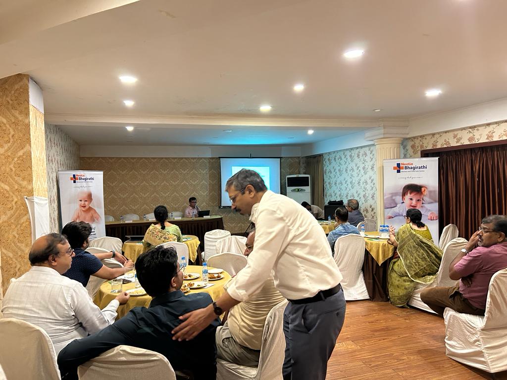 Neotia Bhagirathi Woman and Child Care Centre, New Town recently organized a Panel Discussion on “Foreign Bodies in Children – Various Scenarios” at The Circle Club, New Town. 

#NeotiaBhagirathiNewTown #foreignbodiesinchildren #NBWCCC #AmbujaNeotia  #Paneldiscussion