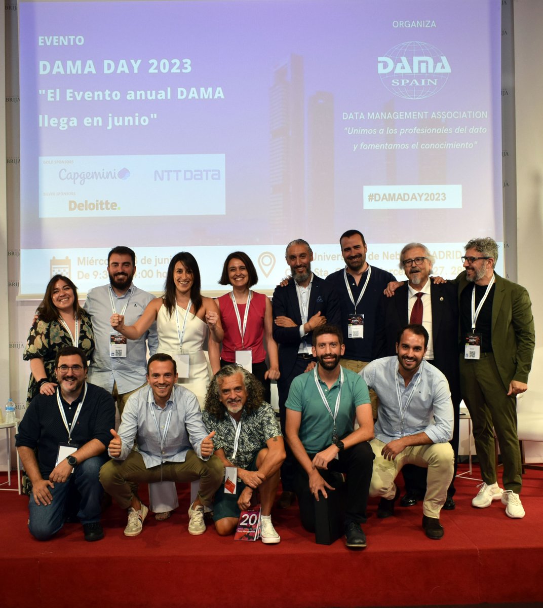 Este 28 de junio se celebró en Madrid el evento anual #DAMADay de <a href="/SpainDama/">Dama_España</a>.

Satisfacción de ver cómo crece aquello que empezamos en Valencia unos pocos. Sin duda DAMA y su modelo para la gestión del #dato involucra hoy a los mejores profesionales de España.

¡Enhorabuena!