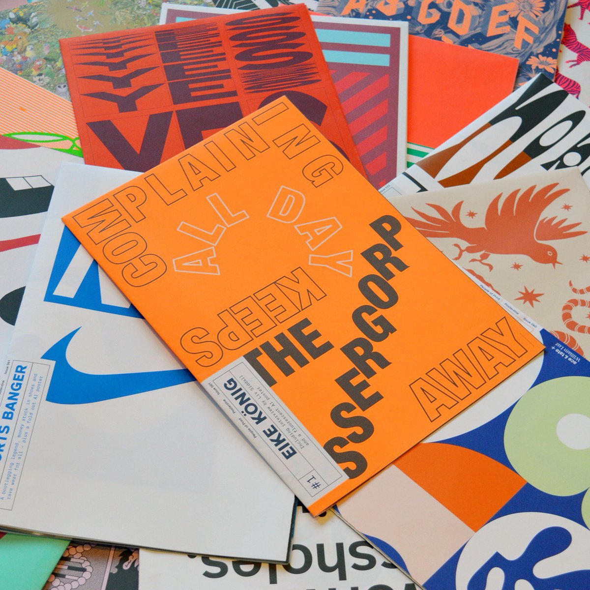 Don’t miss the very first issue of Posterzine - posterzine.com