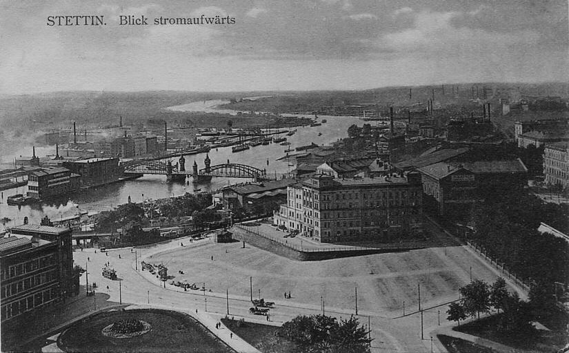 #Stettin 1910 r. pocztówka 📮
