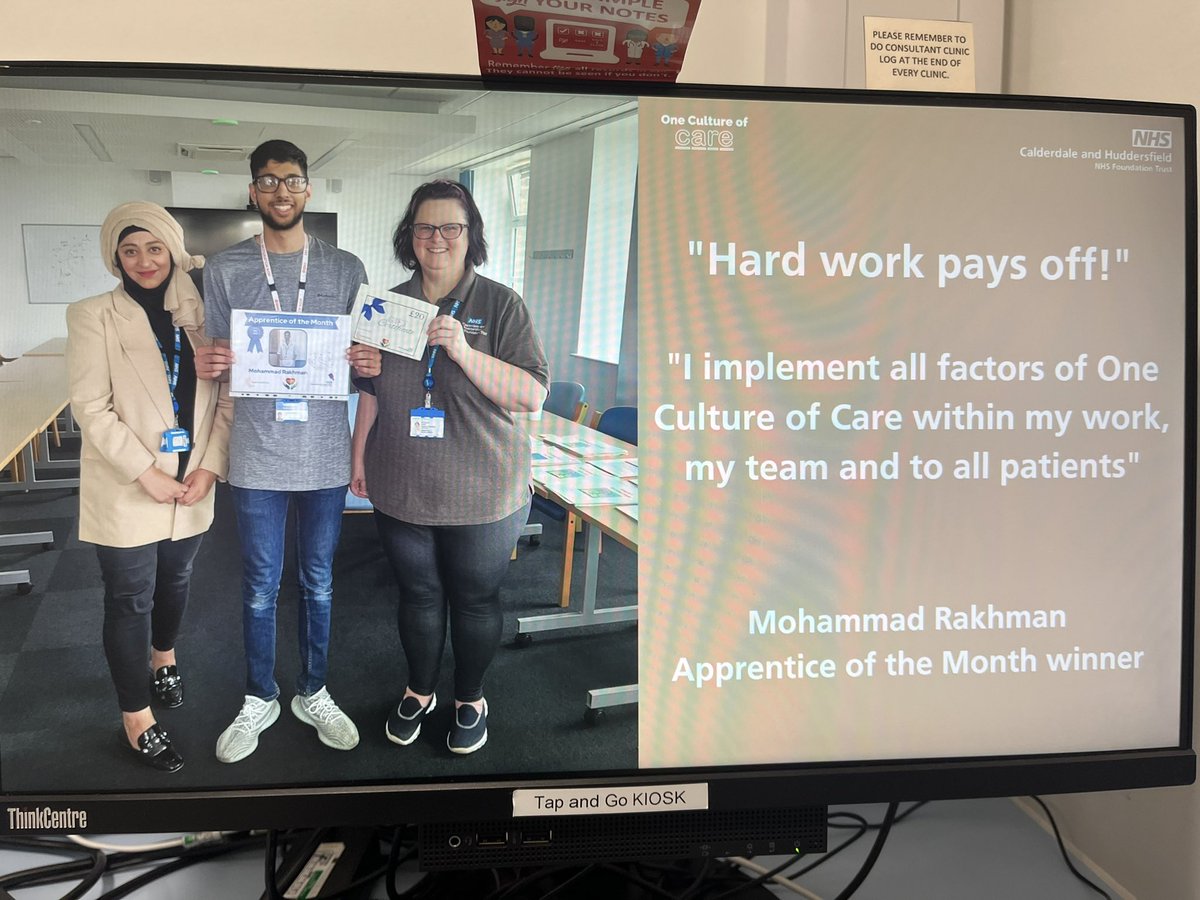 Outpatients & Records Practice Educator (@opddevelopment) on Twitter photo We are super proud of our Apprentice Mo for winning Apprentice of the Month, well done for your hard work and dedication 🏅 <a href="/CHFTNHS/">Calderdale and Huddersfield NHS Foundation Trust</a> <a href="/ChftOutpatients/">CHFT Outpatients 🌈</a> <a href="/Rachel17895075/">Rachel</a> @sue_hrd We are super proud of our Apprentice Mo for winning Apprentice of the Month, well done for your hard work and dedication 🏅 <a href="/CHFTNHS/">Calderdale and Huddersfield NHS Foundation Trust</a> <a href="/ChftOutpatients/">CHFT Outpatients 🌈</a> <a href="/Rachel17895075/">Rachel</a> @sue_hrd