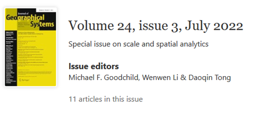 Journal of Geographical Systems tweet media