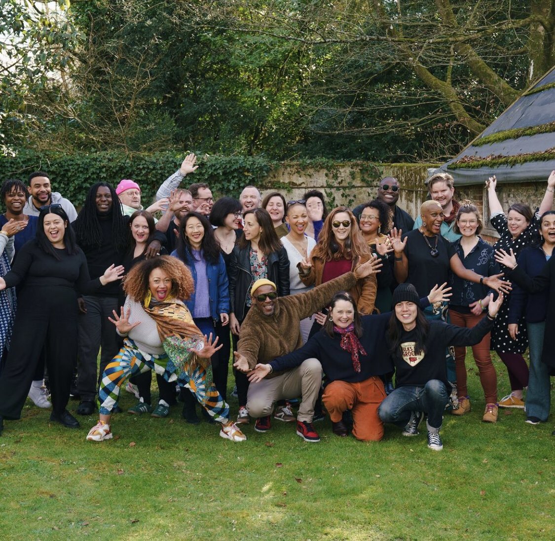 We are #Clore18 💚👏🏾💚
Congratulations to all my Clore 18 cohort; it’s been a privilege to grow up &amp; show up with you all!

#clore #cloreleadership #whathappensinthebarnstaysinthebarn #imnotcryingyouare #thecohortiseverything #werehavingalovelytime <a href="/CloreLeadership/">Clore Leadership</a>