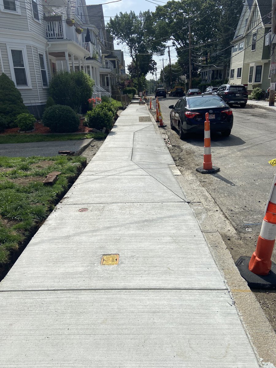 Somerville Infrastructure on Twitter "From yesterday, more progress on