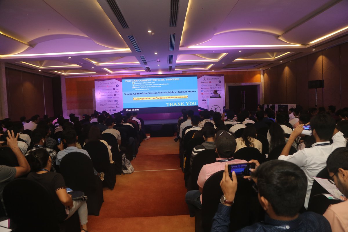 CsharpCorner's tweet image. Missed the enlightening session by @debasiskolsaha on "Azure Durable Functions - Stateful workflow on top of Stateless Architecture" at #CSharpCon22? Don't worry! You can catch up on all the insightful content and watch the session recording now: tinyurl.com/9a52bv5n…