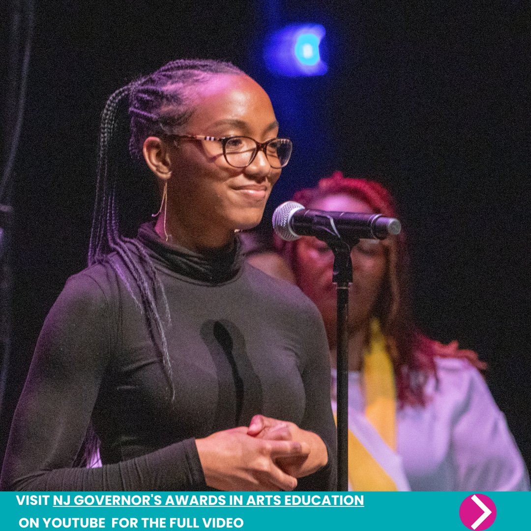 NJPoetryOutLoud's tweet photo. Great news! The 2022 NJPOL State Champion Italy Ja'rae Lee was highlighted in the Intro for NJ Governor's Awards in Arts Education. 

Visit the "Intro for NJ Governor's Awards in Arts Education Youtube channel for the entire video. 
#artseducation #artsednow #studentvoice #njpol https://t.co/GB4LuRGG4q