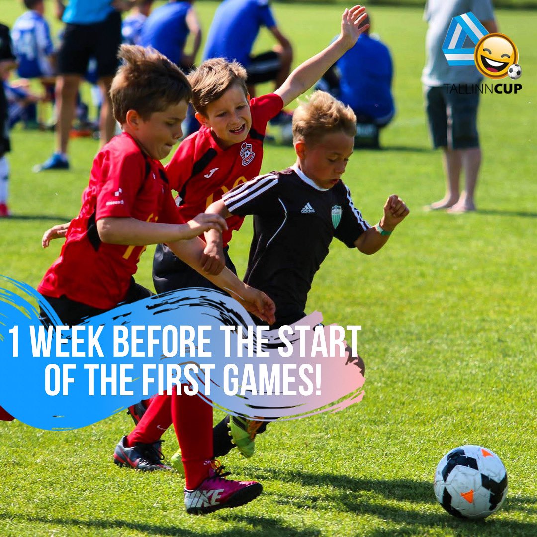 Only one week left before the start of the Tallinn Cup 2023 tournament! We are waiting for all guests to enjoy the atmosphere of football!